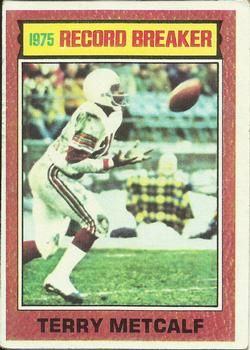 1976 Topps Chuck Foreman record breaker football