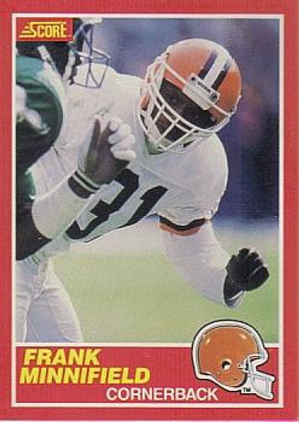Frank Minnifield 1989 Score #133