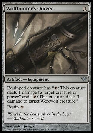 Wolfhunter's Quiver (Dark Ascension) Trading Card