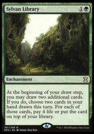 Sylvan Library (Eternal Masters) Trading Card