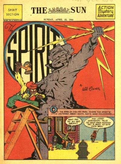Spirit Section #4/23/1944 Comic
