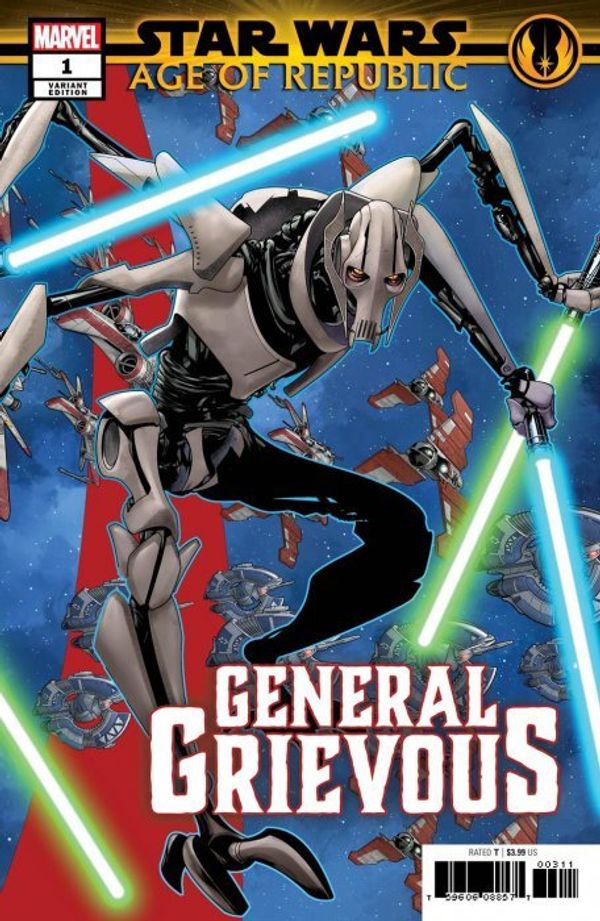 Star Wars: Age of Republic - General Grievous #1 (Mckone Variant)