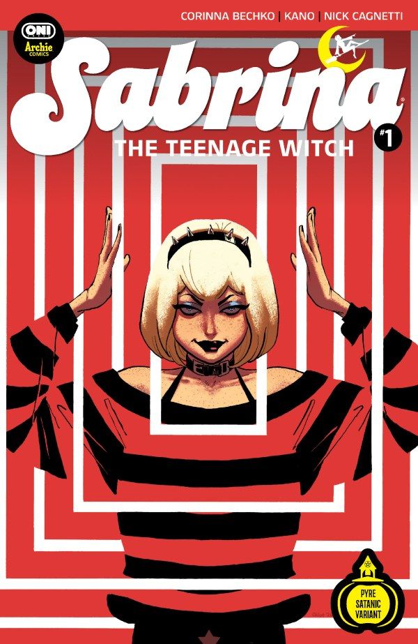 Sabrina the Teenage Witch #1 (Cover W Chloe Brailsford Pyre Satanic Midnight Release Variant) Comic