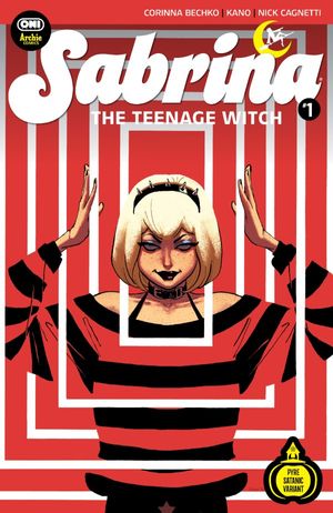 Sabrina the Teenage Witch #1 (Cover W Chloe Brailsford Pyre Satanic Midnight Release Variant)