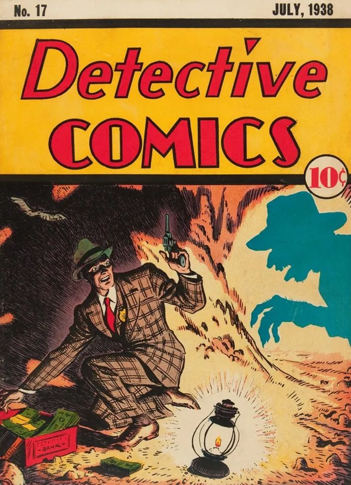 El comics. Detective Comics #14 1938 April. Detective Comics #18 1938 April.