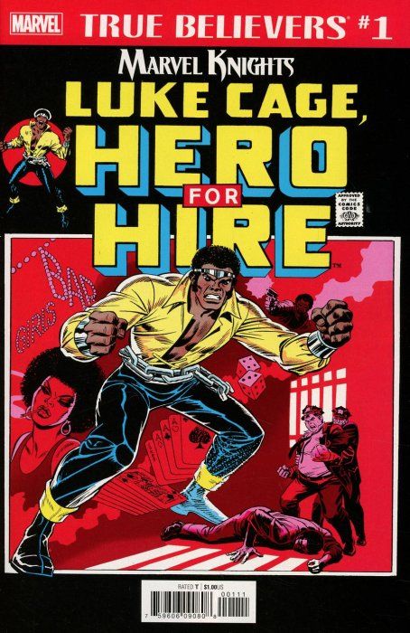 True Believers: Luke Cage Hero for Hire #1 Comic