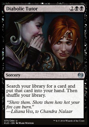 Diabolic Tutor (Kaladesh) Trading Card