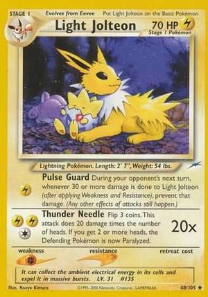 Light Jolteon (48/105) - Neo Destiny (Unlimited)