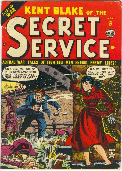 Kent Blake Of The Secret Service #12 Comic