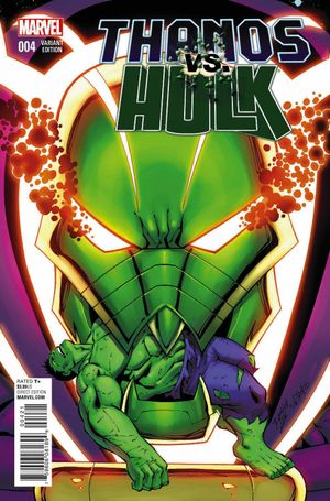 Thanos Vs Hulk #4 (Lim Variant)