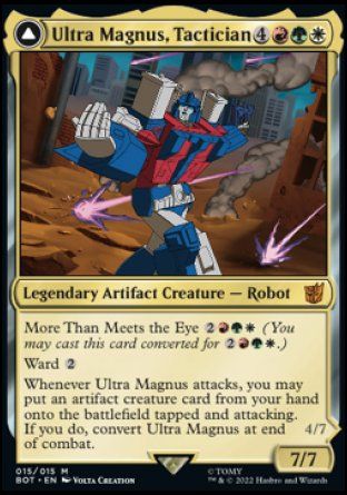 Ultra Magnus, Tactician (Transformers) Trading Card