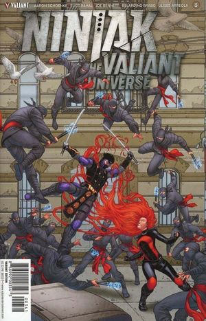 Ninjak vs the Valiant Universe #3 (Cover D 20 Copy Cover Portela)
