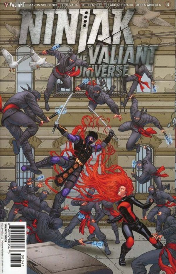 Ninjak vs the Valiant Universe #3 (Cover D 20 Copy Cover Portela)