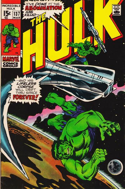 Incredible Hulk #137 Comic