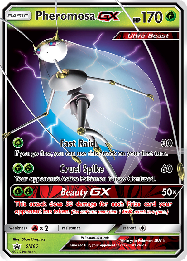 Pheromosa GX (SM66) - SM Black Star Promos