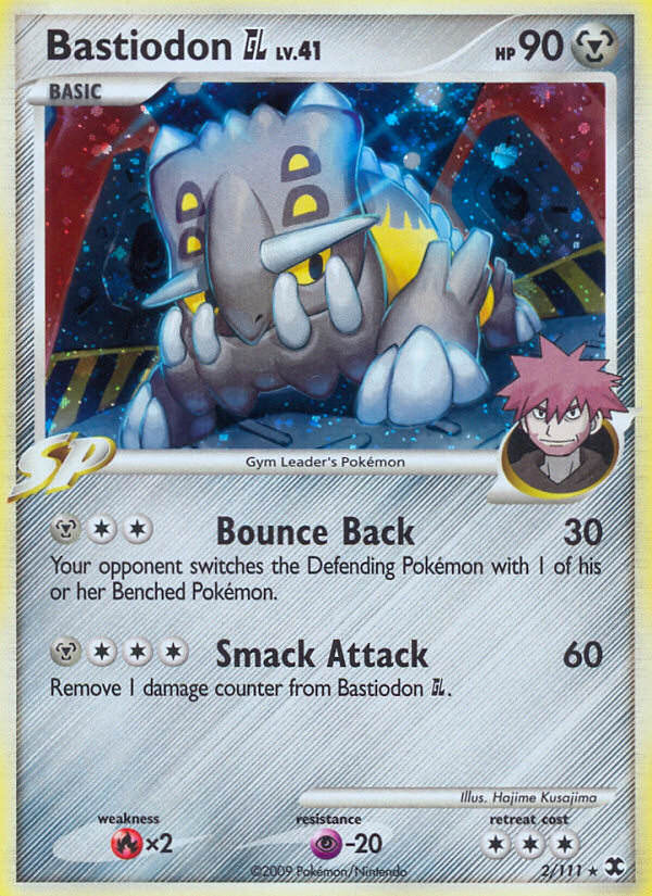 Bastiodon GL (2/111) - Rising Rivals Pokémon Card