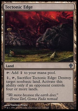 Tectonic Edge (Worldwake)