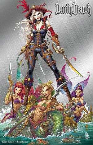 Lady Death: Unholy Ruin #1 (Metal Edition)