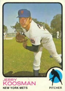 Jerry Koosman autographed baseball card (New York Mets ) 1976 Topps #64