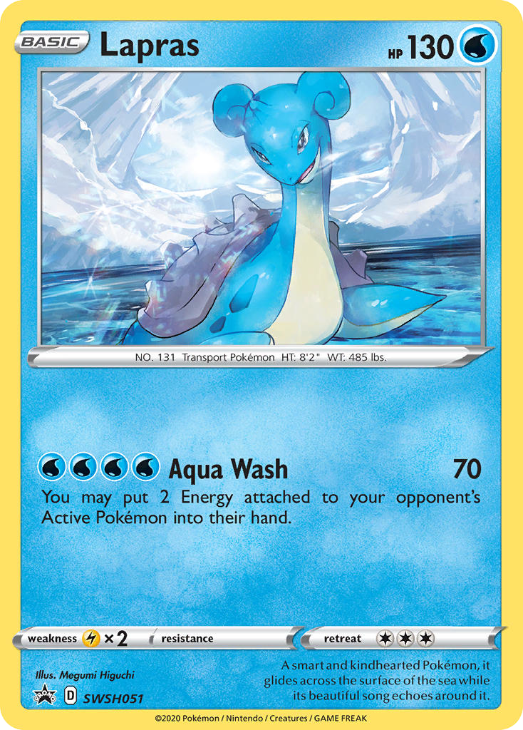 Lapras (SWSH051) - SWSH Black Star Promos Pokémon Card