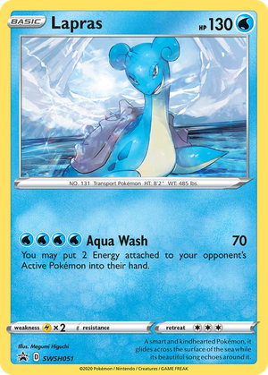 Lapras (SWSH051) - SWSH Black Star Promos