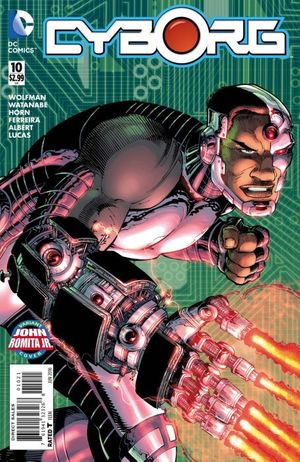 Cyborg #10 (Romita Variant Cover)