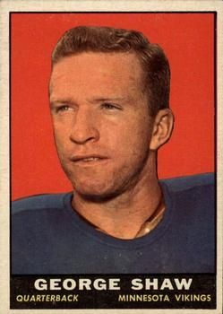 George Shaw 1961 Topps #78 Sports Card