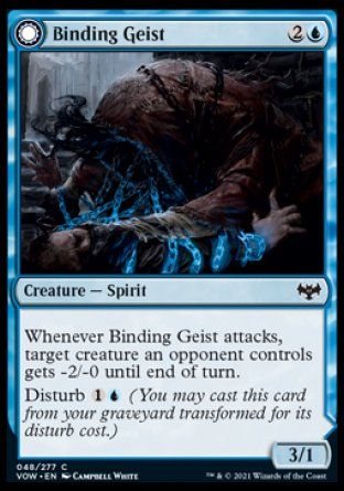 Binding Geist (Innistrad: Crimson Vow) Trading Card