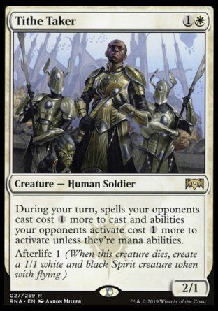 Tithe Taker (Ravnica Allegiance) Trading Card