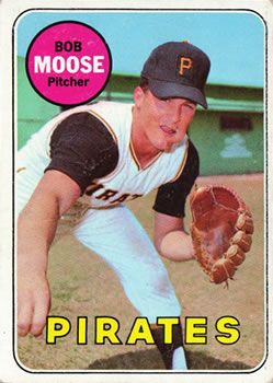 Bob Moose 1969 Topps #409 Sports Card
