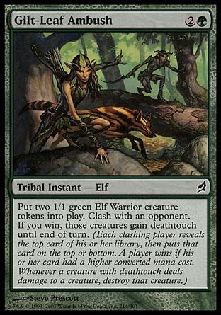 Gilt-Leaf Ambush (Lorwyn) Trading Card