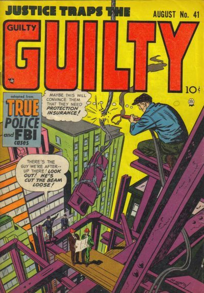 Justice Traps the Guilty #41 Comic
