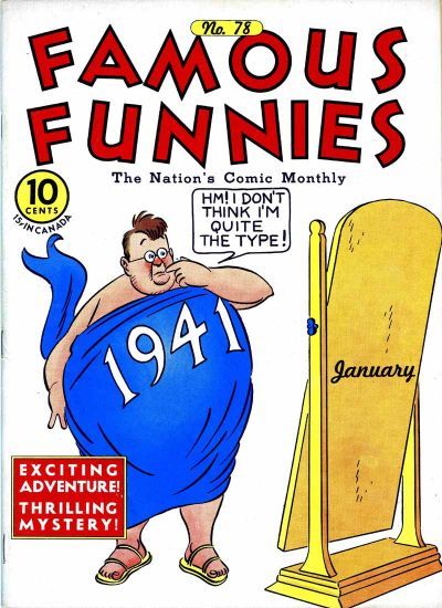Famous Funnies #78 Comic