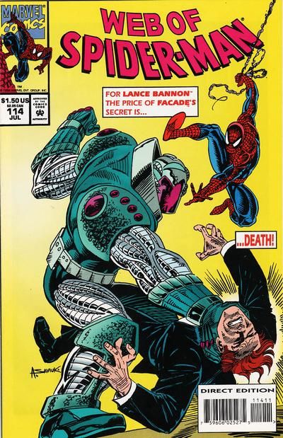Web of Spider-Man #114 Comic