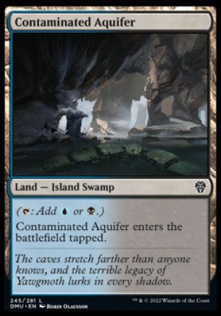 Contaminated Aquifer (Dominaria United) Trading Card