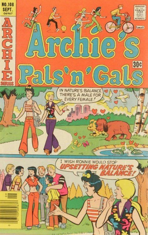Archie's Pals 'N' Gals #108 Comic