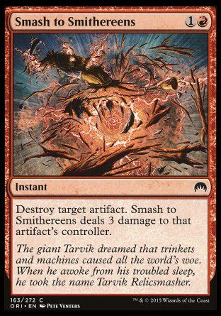 Smash to Smithereens (Magic Origins) Trading Card