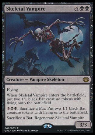 Skeletal Vampire (Duel Decks : Anthology) Trading Card