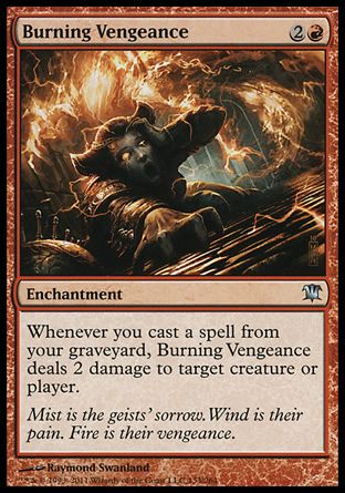 Burning Vengeance (Innistrad) Trading Card