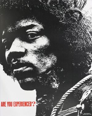 Jimi Hendrix "Are You Experienced?" Headshop Poster