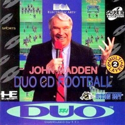 John Madden Duo CD Football Video Game