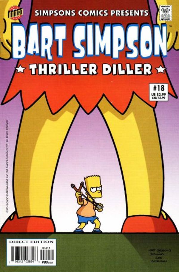 Simpsons Comics Presents Bart Simpson #18