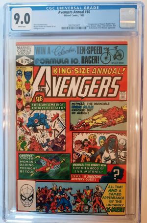 驚きの価格が実現！】 Annual Avengers アメコミリーフ #10 9.0 CGC