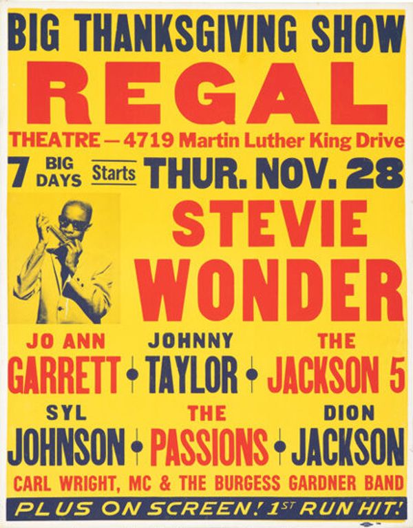Stevie Wonder & The Jackson 5 Regal Theatre 1968