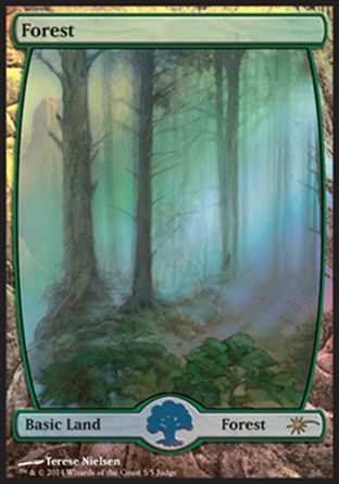 Forest (Judge Gift Promos) Trading Card