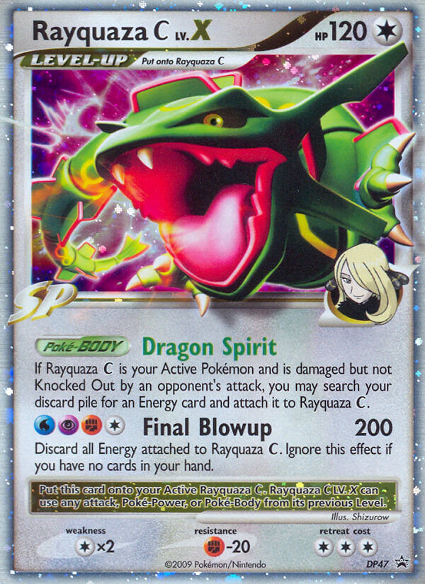 Rayquaza C LV.X (DP47) - DP Black Star Promos Pokémon Card