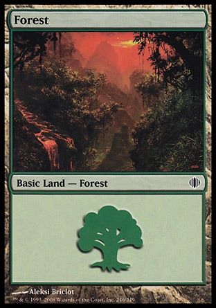 Forest (Shards of Alara) Trading Card