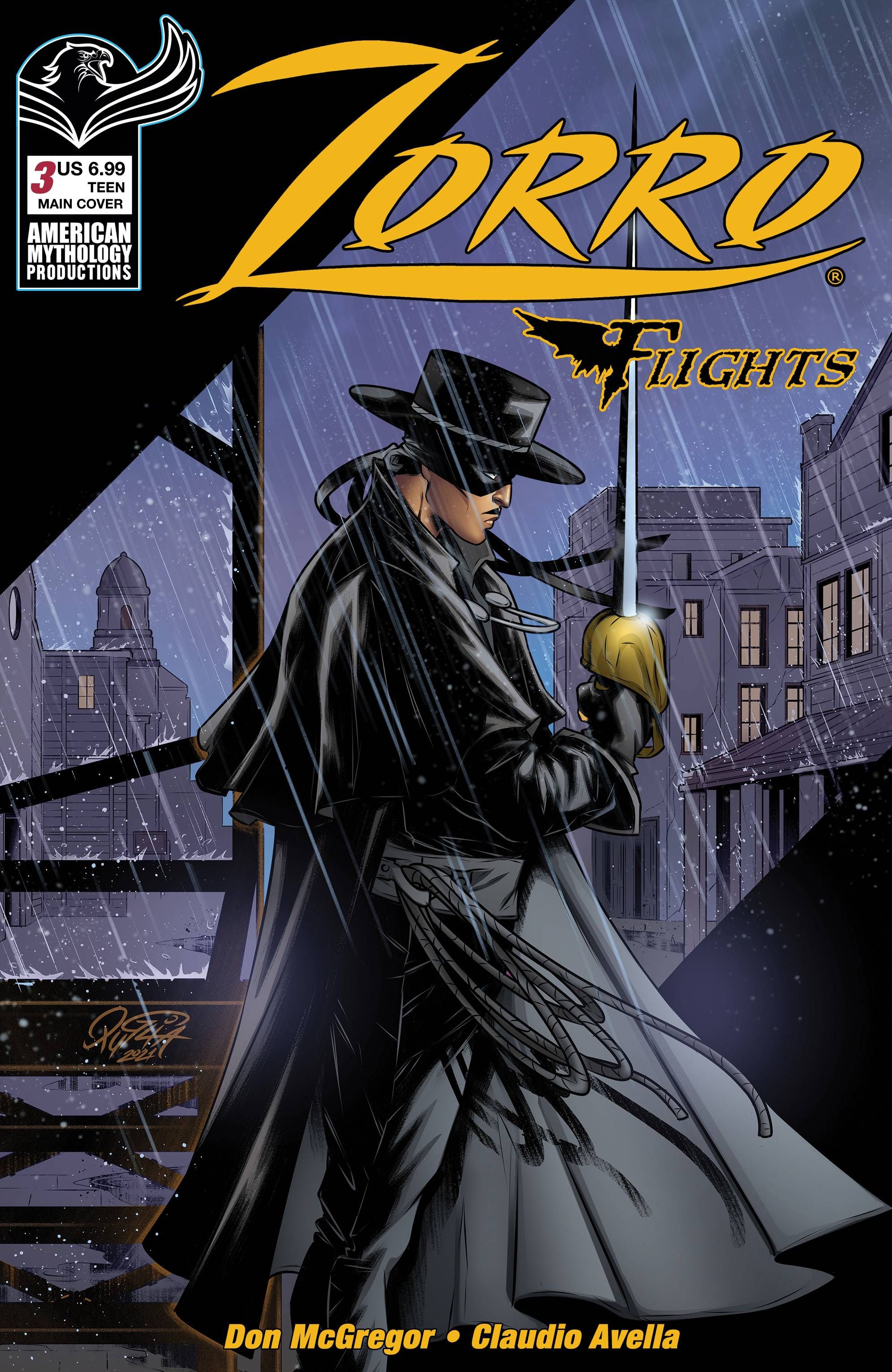 Zorro: Flights #3 Comic