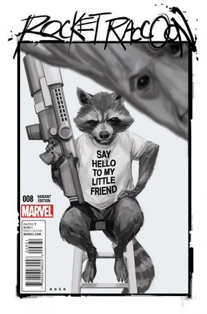 Rocket Raccoon #8 (Noto Variant)