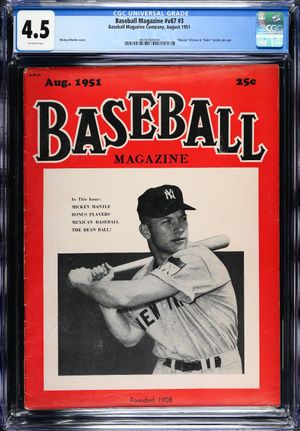  Baseball Magazine #v87 #3 